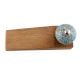 2 Pieces Blue Circles Crackle Ceramic Wooden Door Stopper